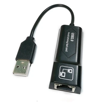 USB 2.0 ZA RJ45 10/100 Mb/s USB Ethernet Adapter Mrežna Kartica LAN USB Adapter Lan RJ45 Kartica Za PC Laptop