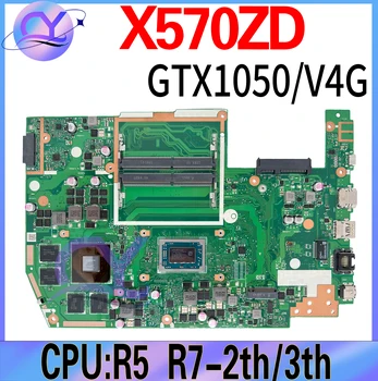 X570ZD Matična ploča za ASUS FX570Z R570Z YX570Z X570Z K570ZD X570DD Matična ploča Laptopa R5 R7-2th/3th GTX1050/4G 100% Radno