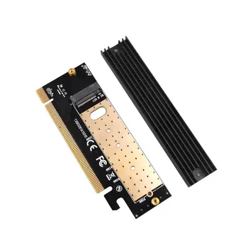 M. 2 NVMe SSD Adapter M2 za PCIE 3,0x16 Kartica kontroler sučelje Podrška M Key PCI Express 3,0x4 Veličina 2230-2280