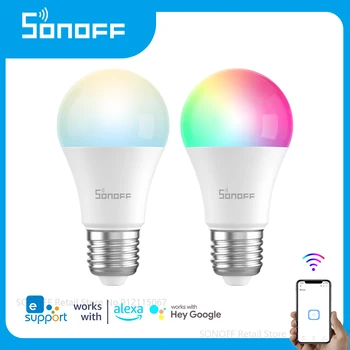 SONOFF B05/B02 Wifi Pametna Žarulja E27 RGB Led Žarulja Promjenjive Ona noćno svjetlo eWeLink APLIKACIJU za Glasovno Upravljanje za Google Home, Alexa