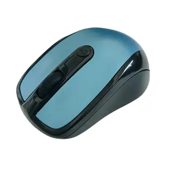 Bežični optički tiha 2,4 Ghz miš za prijenosno računalo iPad, tableta, prijenosnog računala, uredski miš, đonovi, защищающая od znoja, USB prijemnik, miša