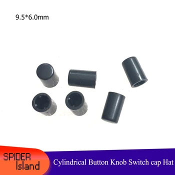 Cilindrična ručka gumb Poklopac gumba mini-prekidača Promjer rupe 3,2 mm Veličina 9,5 * 6,0 mm