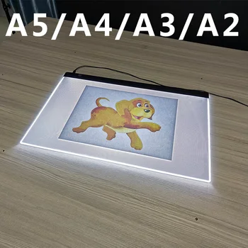 Novi A2/A3/A4/A5 Led Svjetiljka za diamond slikarstva Artcraft Трассировочный Light Box Kopiju Odbora Digitalni Tablete Slikarstvo Tablet Za Crtanje