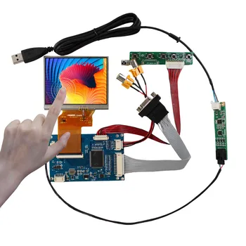 Kontroler VGA AV CVBS LCD 3,5-inčni zaslon osjetljiv na dodir LCD zaslon, 640 x 480 640 x 480