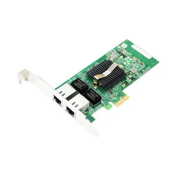 NA82575-T2 PCI-Ex1 Gigabitne Dvostruka Električna Server Mrežna kartica s čipom 82575EB Tablica Mrežna kartica