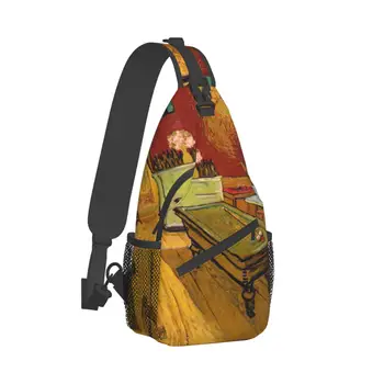 Torbe preko ramena u stilu Vincent Van Gogh, novo noćni kafić, нагрудная torba, školska sportska torba-sling, torbe preko ramena na red u ulici stilu, torbe preko ramena na red
