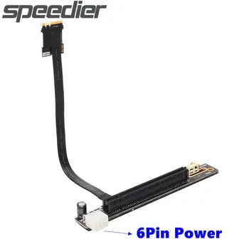 Grafički Produžni kabel M. 2 WiFi za x1 x16 Mini PCIE M2 A. E Key NGFF Za mPCIe PCI-E 3.0 1x 16x Mrežne kartice Riser Kabel-ac
