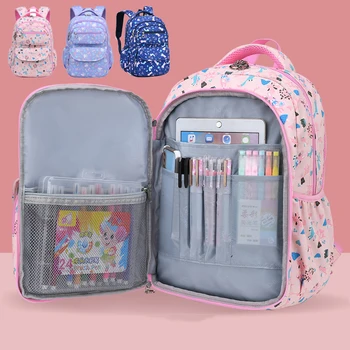 Dječji školski ruksak za djevojčice, lagan, izdržljiv, slatka, sa više ureda, torba za osnovnu školu za dječake, školske torbe za djevojčice, torba