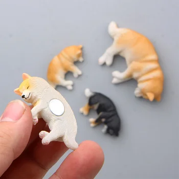 Simulacijski model uspavana psa, mini-figurice, kućnog tekstila, magnet za hladnjak, japanski figurice Shiba-Ину, igračke, poklon za rođendan
