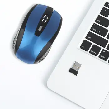 RYRA 6 tipki USB-prijemnik Gaming miš za PC, prijenosno Računalo Prijenosno 2,4 G Bežični optički miš sa podesivom rezolucijom DPI