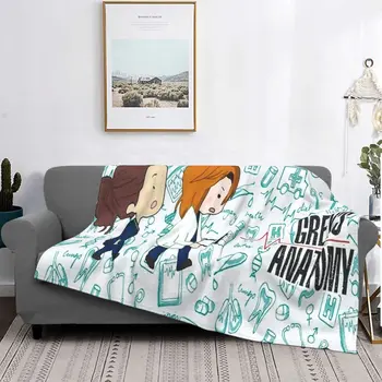 Фланелевое slatka je sivo anatomske deka s cartoonish dr., tekstilna dekor, multifunkcionalni jednostavno posteljina, auto deka