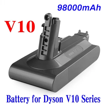100% Zamjena 25,2 U 98000 mah Litij Smjenski Baterija Za Usisivač Dyson cyclone V10 Absolute SV12 V10 Fluffy V10