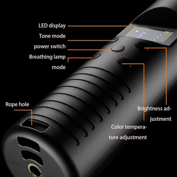 Pribor za izravan prijenos RGB Video Fill Light Stick Photography Lamp