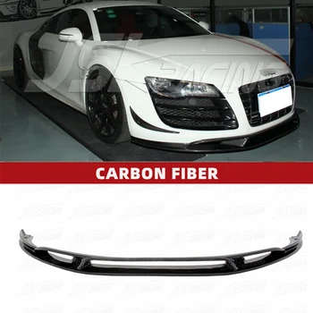 Jsk stil, prednji spojler od karbonskih vlakana, pregača za Audi R8 V8, V10 2008-2015 (JSKADR808046)