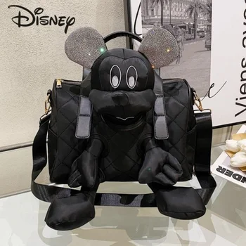 Disney Mickey Nova ženska torba preko ramena, kvalitetna modna torba, crtani višenamjenska torba za opuštanje i fitness velikog kapaciteta