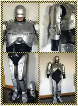 Izrađen po mjeri srebrna носимая oklop futuristička tehnologija svemirski odijelo policajac odijelo vojnika cosplay odijela robota