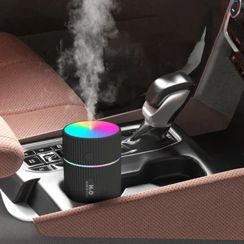 Mini godišnji cool auto ovlaživač zraka USB punjenje boja led inteligentni prijenosni osvježivač zraka, raspršivač magle difuzor 220 ml