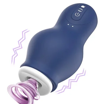 Automatsko Dojenče Seks-Stroj Masturbator za Muškarce Penis Vibracija Vagine Pušenje Šalica Za Masturbaciju i Seks-Igračke Džep Robu Za Odrasle 18