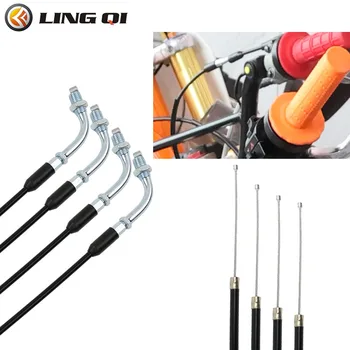 LINGQI Univerzalni prijenosni kabel gasa motor, jezgro od nehrđajućeg čelika, kabel za leptira za gas, pogodan za bicikl prljavštine