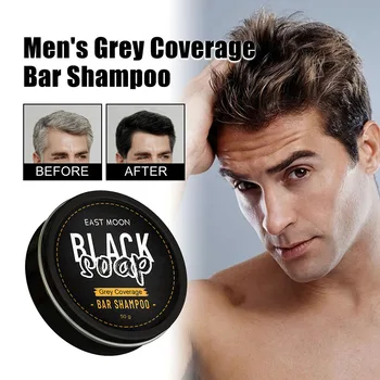 Sapun za zamračenje crne kose, šampon za kosu, revitalizacije sivo-bijele boje kose, šampon za bojenje kose, prirodno многоцветковое sapun za njegu kose