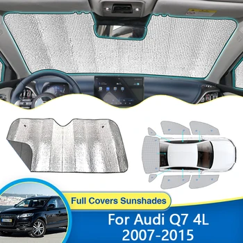 Prozor Vizir Za Audi Q7 4L 2007 ~ 2015 Prednja Vjetrobranska Stakla UV-Kišobran Sunčane Zavjese Poklopac Štitnik Za sunce i Sunčane Viziri Auto Oprema
