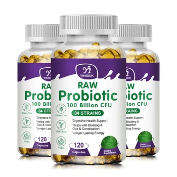 Enzimi пробиотическая kapsula 100 milijardi NEKI probiotici probavljanje hranjivih tvari i zdravlje crijeva za odrasle žene i muškarce