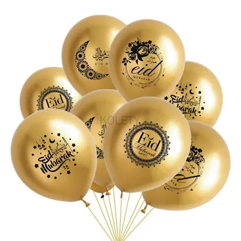 Eid Mubarak konfete i baloni Id balon Sretan Ramazan musliman festival ukras Islamskog Ramazan Karim Id isporuke na veliko
