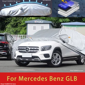 Za Mercedes Benz GLB Vanjska Zaštita Pun Auto Sjedalo Snježni Pokrivač Štitnik Za sunce Vodootporan Prašinu Eksterijer Auto oprema