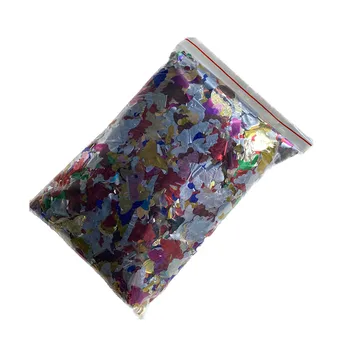 1 kg / lot Umjetničko konfete od papira u boji Odmor papirnate ukrase
