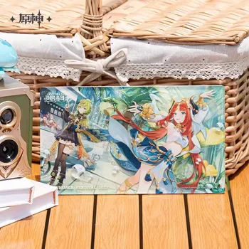 Službena serija Genshin Impact Summer Celebration s debelim akrilnog ukras podloga za miša пляжное ručnik Cosplay igra okolni poklon