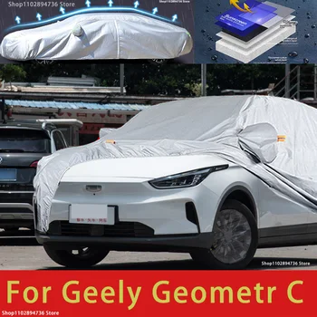 Za Geely Geometry C Vanjska Zaštita, Pun Auto Sjedalo, Snježni Pokrivač, Štitnik Za sunce, Vodootporan Prašinu Vanjske Auto oprema
