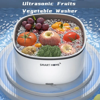 Ultrazvučni stroj za pranje povrća, domaćih proizvoda, uklanjanje ostataka pesticida, za pranje rublja za kuhinje, košarica za čišćenje voća od prljavštine
