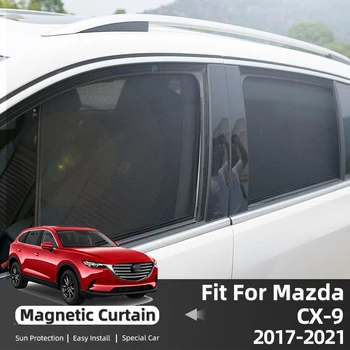 Za Mazda CX-9 CX9 CX 9 2016-2023 Auto Bočni Prozor Štitnik Za sunce Prednje Vjetrobransko Staklo Magnetski Štitnik Za sunce Solarna Zaštitna Zavjesa