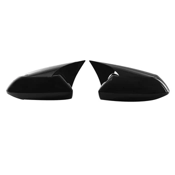 Sjajni crni volujski rog, poklopac retrovizora, maska, Rezervni dijelovi za Toyota Corolla 2019-2023