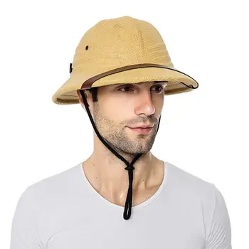 Uniseks, ljetna šešir za jahanje, šešir za utrke konja, vijetnamski šešir, šešir, kremu za sunčanje, slamnati šešir za ulice