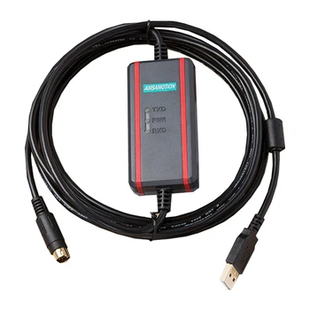 DVPACAB230 za ispravljanje servo Delta ASDA-B Kabel za programiranje Prijenos Podataka Preuzimanja Linije komunikacije USB-RS232