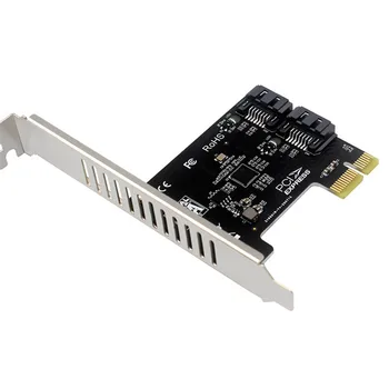 PCIe 2 porta SATA 3,1 6 Gb/s SSD Adapter i Dodatne kartice PCI-e 1x PCI Express x1 Kontroler Podrška za kartice za proširenje x4 x8 x16