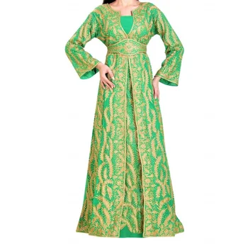 Дубайские ženske Farasha Abaya Novi j haljina duga haljina Europski i američki modni trend