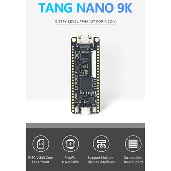 Za Tang Nano 9K FPGA GoAI Development Board GW1NR-9 RISC-V RV HD 40P RGB Sučelje s 4,3 Inčnim SPI Gola ekrana