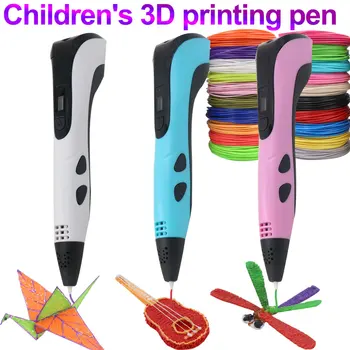 3D olovka za djecu, 3D olovke za crtanje s LCD zaslonom, kompatibilan sa PLA koncem, igračke za djecu, Božićni poklon za rođendan, uradi sam