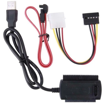SATA/PATA/IDE Pogon NA USB 2.0 Adapter je Pretvarač Kabel Za 2,5/3,5-Inčnog Tvrdog diska Vruće Diljem svijeta Adapter je Pretvarač Kabel