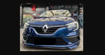 Za Renault Megane 4 2016-2020 Prednji Branik Za Usne Abt Stil Suknja Prednjeg Branika Abs Plastike - Body Kit Spojler I Branik I Difuzor