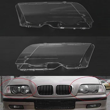Za BMW 4 vrata E46 serije 3 1998-2001, telo lijevoj svjetla, abažur, prozirni poklopac objektiva poklopac svjetla
