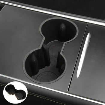 Za Model Tesla 3 Y 2021 Silikon Protuklizni Držač čaša Auto Držač za Čaše Vode Spona Čep Za Šalice Vode Držač za Čaše Vode