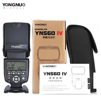 Yongnuo YN560IV Bljeskalica Speedlite 2,4 G Bežičnu Radio Master Slave Flash YN560 IV za Slr fotoaparat Canon, Nikon, Sony, Pentax, Olympus i Fuji