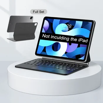 Beelan BSCI Novi torbica BT Magic Smart Keyboard Trackpad od umjetne kože s pozadinskim osvjetljenjem za iPad Air 10,9 Pro 11 2022