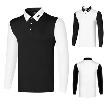 Nova muška odjeća za golf, majica dugih rukava za odmor, koji trend kaput za golf, suhi zrak