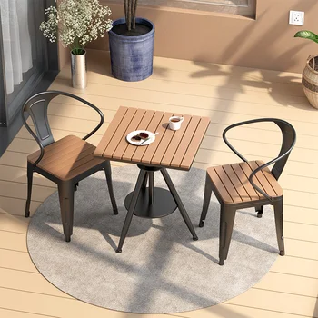 Trg setovi za čaj stolići Drvena stolica Stolica od punog drveta Dizajn je minimalistički stolić Moderni namještaj za dnevni boravak