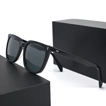 Sunčane naočale Evove Glass, muške i ženske, ацетатная okvira, leće sa zaštitom od ogrebotina, G15, crne sunčane naočale za muškarce, unisex, kvalitetne marke nijanse