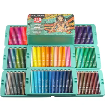 240 boji грифелей, ručno oslikana, grafiti, olovka u boji, umjetnička kist, olovka za crtanje